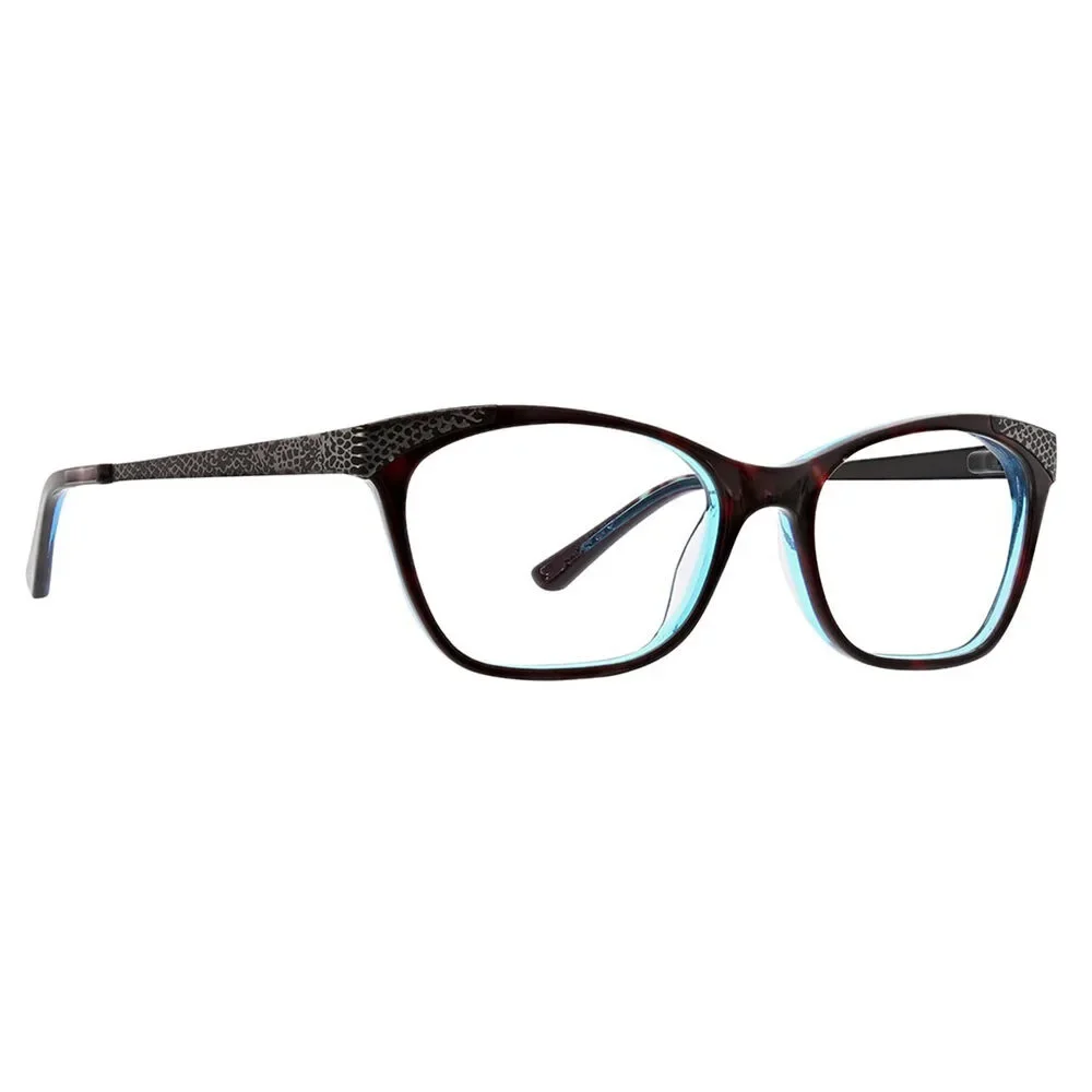 NWT Xoxo XOXO-MEDINA-TORTOISE-BLUE 53mm New Eyeglasses